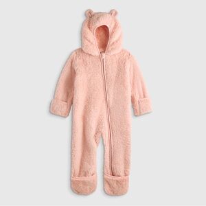 Quince Recycled Sherpa Fleece Baby Bear Bunting